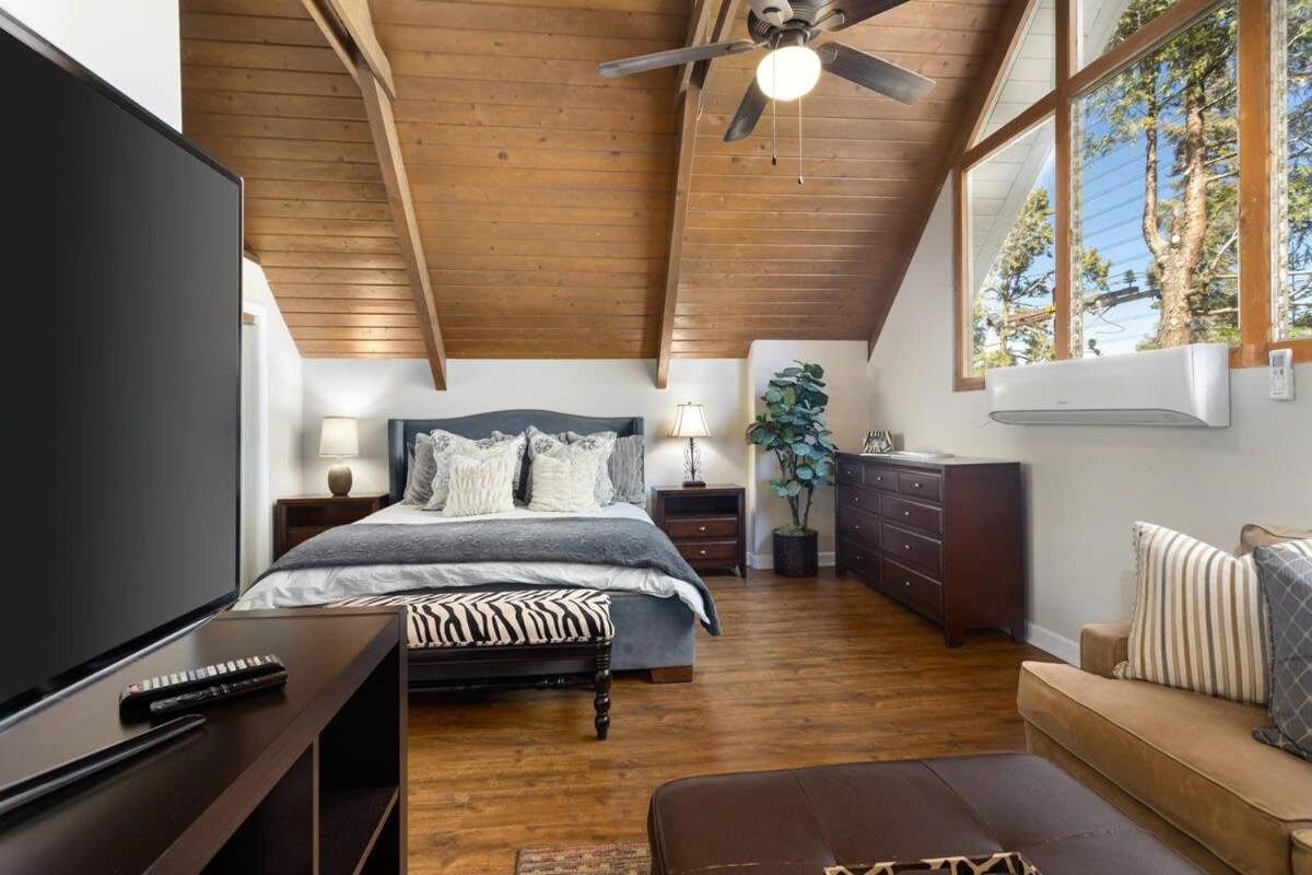 Snowflower Cabin Modern Luxe, 2 Level, 1500 Sqft, Ac, View, Dogs, Walk To Village Lake Arrowhead Exterior foto